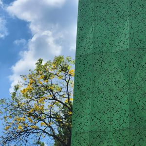 Fachada Perforada 
Origami 3D